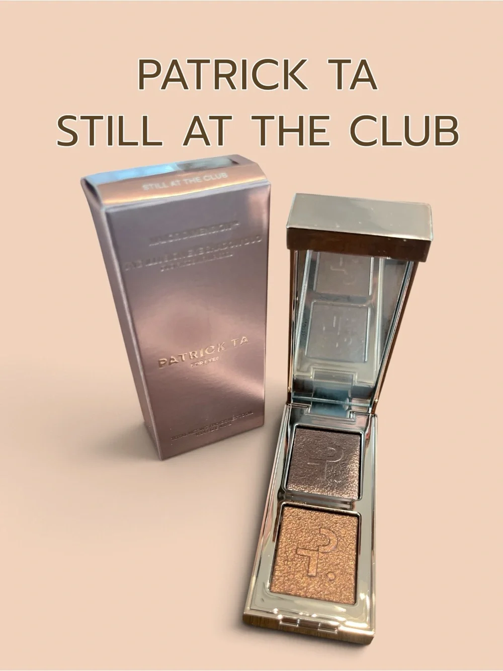 Patrick Ta Still At The Club Major Dimension Eyeshadow Duo